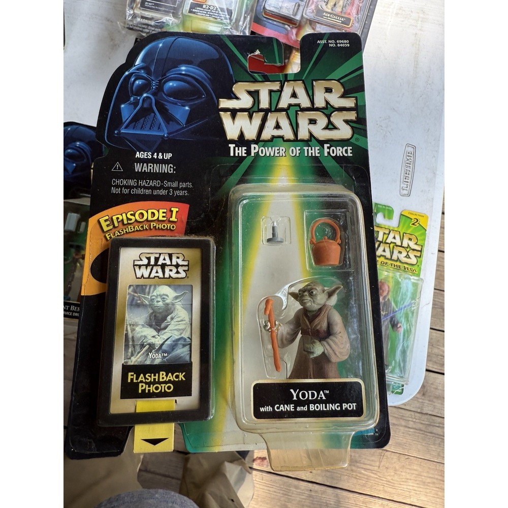 Lot of 10 1990's Star Wars Power of The Force Flashback Series Sealed In Box!